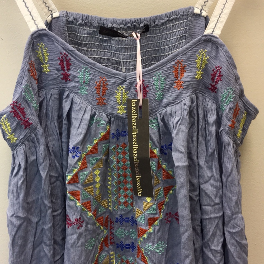 NWT Hazel Gorgeous Hi-Lo Spaghetti Strap Dress - Picture 3 of 5